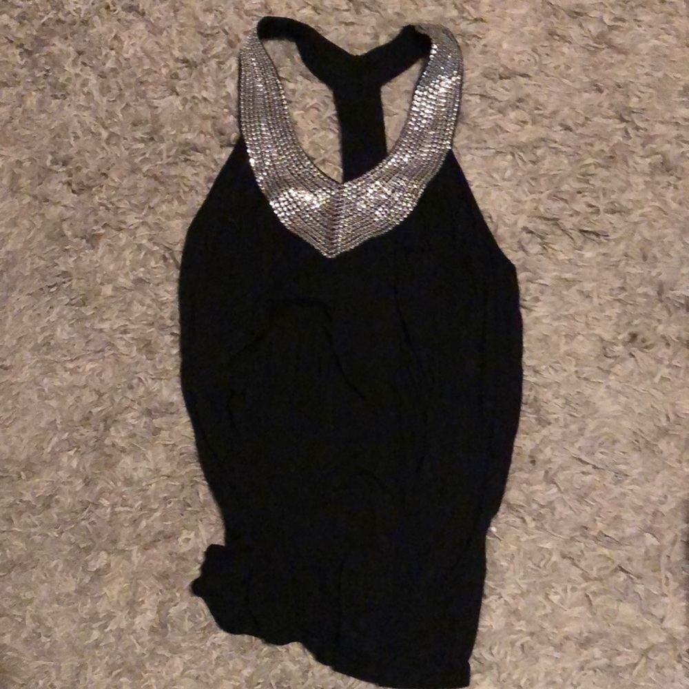 C OLIVER SEQUINS TANK TOP